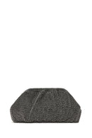 Kadın Siyah Uzun Zincir Askılı Taşlı Çapraz Çanta | Derimod Kadın Siyah Uzun Zincir Askılı Taşlı Çapraz Çanta | Derimod