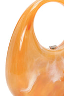 Kadın Turuncu Kutu El Çantası | Derimod Kadın Turuncu Kutu El Çantası | Derimod