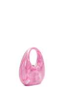 Kadın Pembe Kutu El Çantası | Derimod Kadın Pembe Kutu El Çantası | Derimod