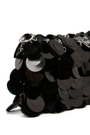 Kadın Siyah Uzun Zincir Askılı Pullu Çapraz Çanta | Derimod Kadın Siyah Uzun Zincir Askılı Pullu Çapraz Çanta | Derimod