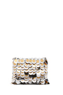 Kadın Gümüş Uzun Zincir Askılı Pullu Çapraz Çanta | Derimod Kadın Gümüş Uzun Zincir Askılı Pullu Çapraz Çanta | Derimod