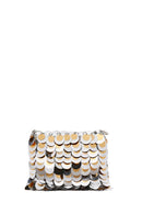 Kadın Gümüş Uzun Zincir Askılı Pullu Çapraz Çanta | Derimod Kadın Gümüş Uzun Zincir Askılı Pullu Çapraz Çanta | Derimod