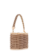 Kadın Altın Taşlı Kol Çantası | Derimod Kadın Altın Taşlı Kol Çantası | Derimod