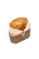 Kadın Altın Taşlı Kol Çantası | Derimod Kadın Altın Taşlı Kol Çantası | Derimod