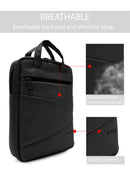 D-Pack Unisex Black Fabric Backpack | Derimod D-Pack Unisex Black Fabric Backpack | Derimod