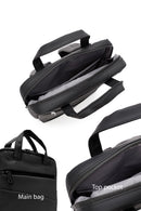 D-Pack Unisex Black Fabric Backpack | Derimod D-Pack Unisex Black Fabric Backpack | Derimod