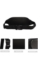 D-Pack Men's Gray Fabric Waist Bag | Derimod D-Pack Men's Gray Fabric Waist Bag | Derimod