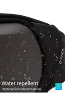 D-Pack Men's Gray Fabric Waist Bag | Derimod D-Pack Men's Gray Fabric Waist Bag | Derimod