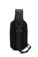 D-Pack Men's Grey Technological Fabric Crossbody Bag | Derimod D-Pack Men's Grey Technological Fabric Crossbody Bag | Derimod