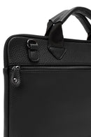 Men's Black Long Strap Briefcase | Derimod Men's Black Long Strap Briefcase | Derimod