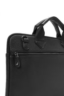 Men's Black Long Strap Briefcase | Derimod Men's Black Long Strap Briefcase | Derimod
