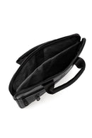 Men's Black Long Strap Briefcase | Derimod Men's Black Long Strap Briefcase | Derimod