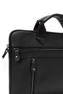 Men's Black Long Strap Briefcase | Derimod Men's Black Long Strap Briefcase | Derimod