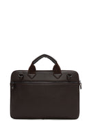 Men's Brown Long Strap Briefcase | Derimod Men's Brown Long Strap Briefcase | Derimod
