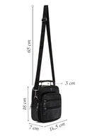 Erkek Siyah Uzun Askılı Deri El Çantası | Derimod Erkek Siyah Uzun Askılı Deri El Çantası | Derimod