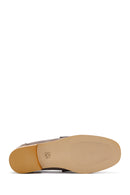 Kadın Vizon Süet Deri Maskülen Loafer | Derimod Kadın Vizon Süet Deri Maskülen Loafer | Derimod