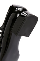 Kadın Siyah Deri Mary Jane Ayakkabı | Derimod Kadın Siyah Deri Mary Jane Ayakkabı | Derimod