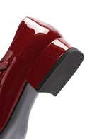 Kadın Kırmızı Deri Mary Jane Ayakkabı | Derimod Kadın Kırmızı Deri Mary Jane Ayakkabı | Derimod