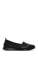 Women's Black Leather Comfort Loafer | Derimod Women's Black Leather Comfort Loafer | Derimod