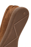 Women's Tan Suede Leather Comfort Loafer | Derimod Women's Tan Suede Leather Comfort Loafer | Derimod
