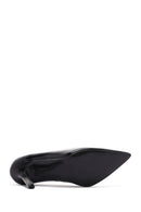 Women's Black Thin Heel Patent Leather Stiletto | Derimod Women's Black Thin Heel Patent Leather Stiletto | Derimod