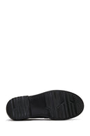Kadın Siyah Deri Maskülen Loafer | Derimod Kadın Siyah Deri Maskülen Loafer | Derimod
