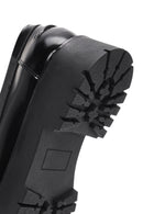 Kadın Siyah Kalın Tabanlı Deri Maskülen Loafer | Derimod Kadın Siyah Kalın Tabanlı Deri Maskülen Loafer | Derimod