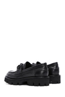 Kadın Siyah Deri Maskülen Loafer | Derimod Kadın Siyah Deri Maskülen Loafer | Derimod