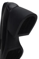 Kadın Siyah Kalın Topuklu Deri Maskülen Loafer | Derimod Kadın Siyah Kalın Topuklu Deri Maskülen Loafer | Derimod