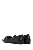 Women's Black Leather Ballerinas | Derimod Women's Black Leather Ballerinas | Derimod
