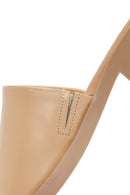 Kadın Pembe Deri Terlik | Derimod Kadın Pembe Deri Terlik | Derimod