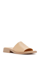 Kadın Pembe Deri Terlik | Derimod Kadın Pembe Deri Terlik | Derimod