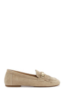 Women's Beige Fringed Suede Leather Masculine Loafer
| Derimod
Women's Beige Fringed Suede Leather Masculine Loafer
| Derimod
