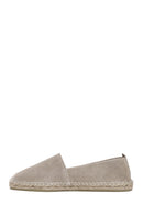 Women's Sand Suede Leather Espadrille | Derimod Women's Sand Suede Leather Espadrille | Derimod