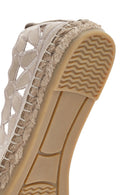 Women's Beige Espadrilles | Derimod Women's Beige Espadrilles | Derimod
