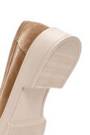 Women's Brown Suede Leather Tassel Loafer | Derimod Women's Brown Suede Leather Tassel Loafer | Derimod