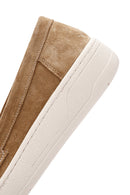 Women's Brown Suede Leather Casual Loafer | Derimod Women's Brown Suede Leather Casual Loafer | Derimod