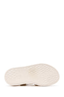 Women's Beige Ankle Strap Leather Comfort Sandals | Derimod Women's Beige Ankle Strap Leather Comfort Sandals | Derimod