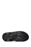 Women's Black Leather Sandals | Derimod Women's Black Leather Sandals | Derimod