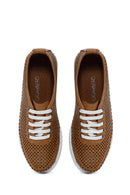 Kadın Kahverengi Bağcıklı Kalın Tabanlı Ayakkabı | Derimod Kadın Kahverengi Bağcıklı Kalın Tabanlı Ayakkabı | Derimod