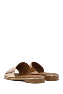 Kadın Pembe Deri Terlik | Derimod Kadın Pembe Deri Terlik | Derimod