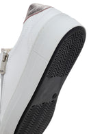 Kadın Beyaz Deri Sneaker | Derimod Kadın Beyaz Deri Sneaker | Derimod