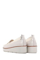 Kadın Bej Deri Comfort Loafer | Derimod Kadın Bej Deri Comfort Loafer | Derimod