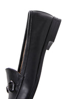 Women's Black Leather Masculine Loafer | Derimod Women's Black Leather Masculine Loafer | Derimod