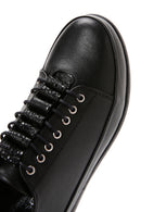 Kadın Siyah Deri Comfort Casual Ayakkabı | Derimod Kadın Siyah Deri Comfort Casual Ayakkabı | Derimod