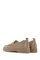 Kadın Vizon Deri Comfort Loafer | Derimod Kadın Vizon Deri Comfort Loafer | Derimod