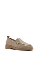 Kadın Vizon Deri Comfort Loafer | Derimod Kadın Vizon Deri Comfort Loafer | Derimod