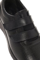 Kadın Siyah Kalın Topuklu Deri Comfort Ayakkabı | Derimod Kadın Siyah Kalın Topuklu Deri Comfort Ayakkabı | Derimod