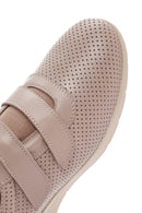 Kadın Vizon Kalın Topuklu Deri Comfort Ayakkabı | Derimod Kadın Vizon Kalın Topuklu Deri Comfort Ayakkabı | Derimod