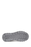 Women's White Lace-Up Leather Sneaker | Derimod Women's White Lace-Up Leather Sneaker | Derimod